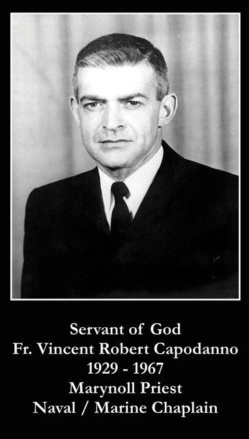 Servant of God - Fr. Vincent Capodanno Prayer Card